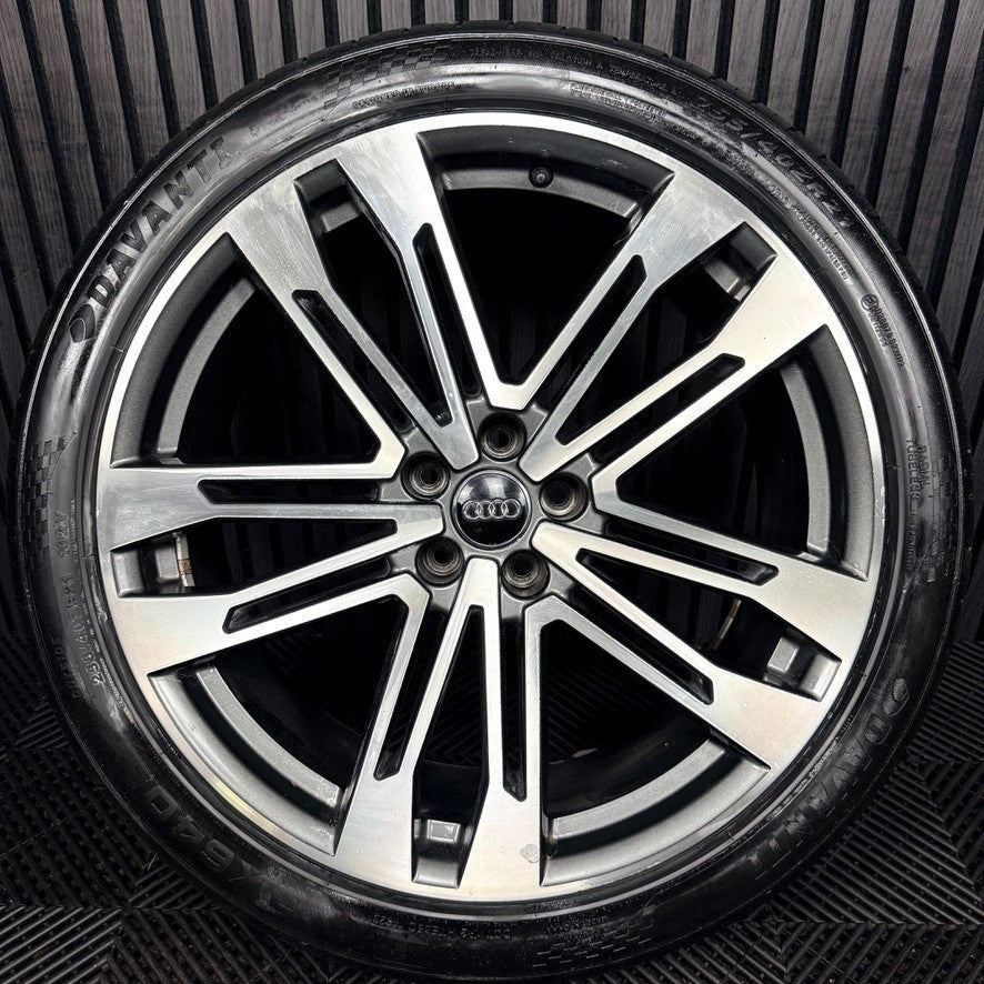 1X 21'' Audi SQ5 Q5 Alloy Wheel Tyre 8.5J ET34 Single Spare 80A601025AC Genuine