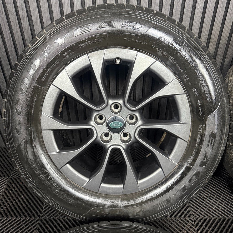 17'' GENUINE RANGE ROVER EVOQUE GREY LAND DISCOVERY SPORT ALLOY WHEELS TYRES
