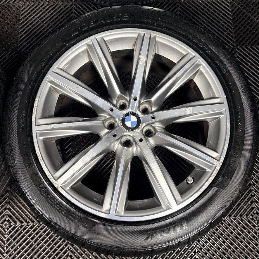18" Bmw 5 Series 4 684 Grey Dc Sport G30 G31 Alloy Wheel Tyres 6874440 Genuine