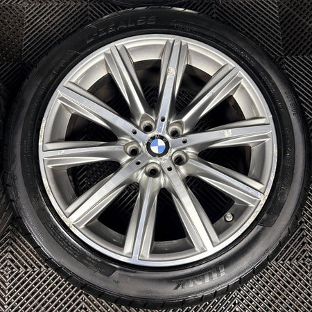 18" Bmw 5 Series 4 684 Grey Dc Sport G30 G31 Alloy Wheel Tyres 6874440 Genuine
