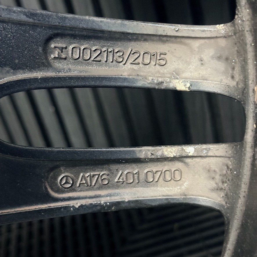 1X 18'' Mercedes AMG A Class CLA Black W176 Alloy Wheel Tyre A1764010700 Genuine