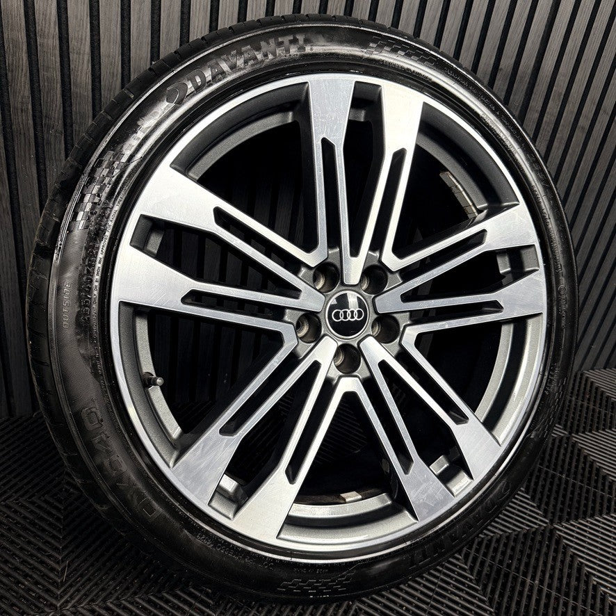 1X 21'' Audi SQ5 Q5 Alloy Wheel Tyre 8.5J ET34 Single Spare 80A601025AC Genuine