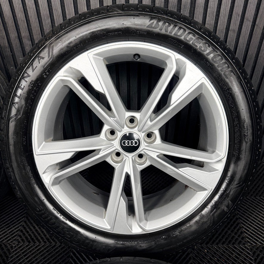 19'' Audi Q3 S Line 5 Double Spoke Alloy Wheels Tyre Alloys 83A601025M Genuine