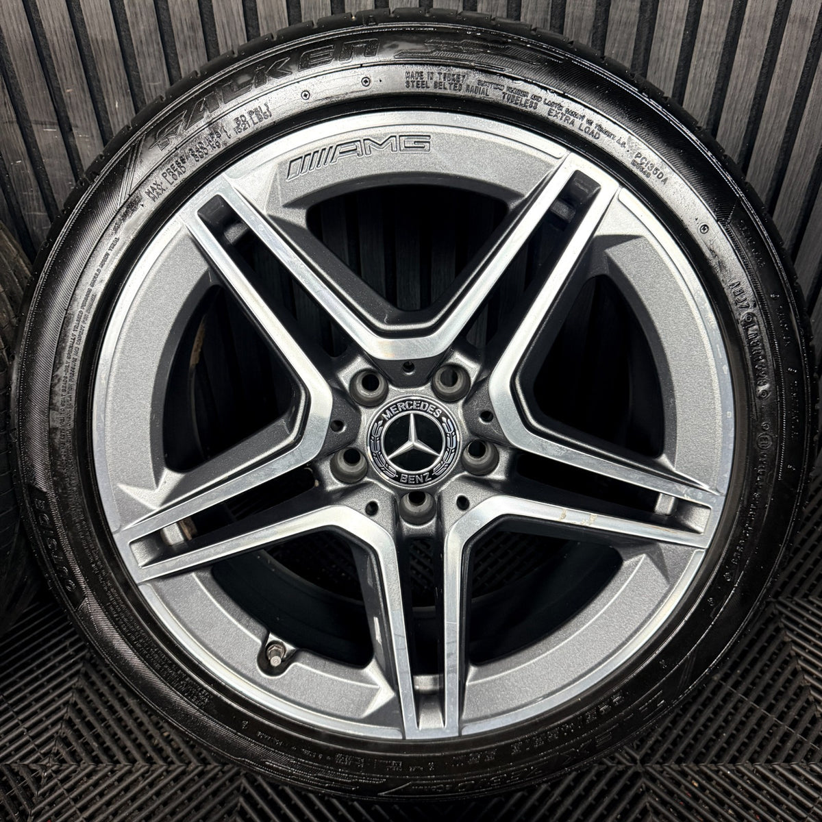 18'' Mercedes Amg A Class Cla B Alloy Wheels Tyres Alloys W177 Genuine