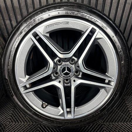 18'' Mercedes Amg A Class Cla B Alloy Wheels Tyres Alloys W177 Genuine