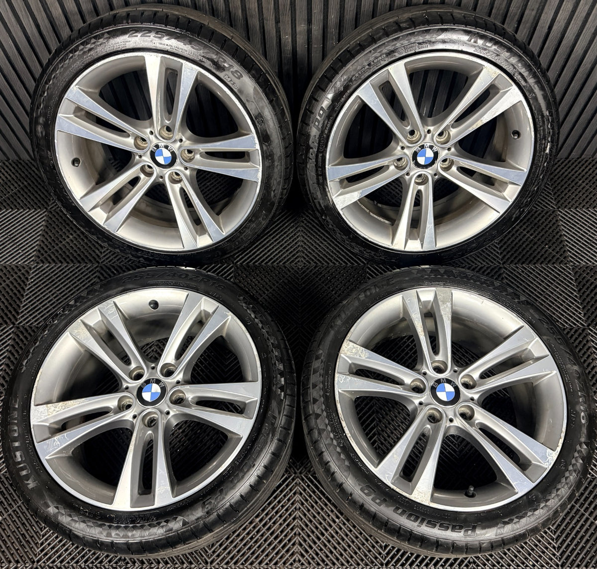18" Bmw 3 Series 397 Sport F30 F31 F32 F36 E90 E92 Alloy Tyres Wheels Genuine