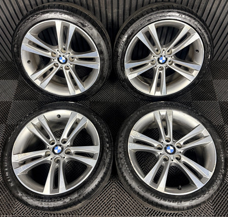 18" Bmw 3 Series 397 Sport F30 F31 F32 F36 E90 E92 Alloy Tyres Wheels Genuine