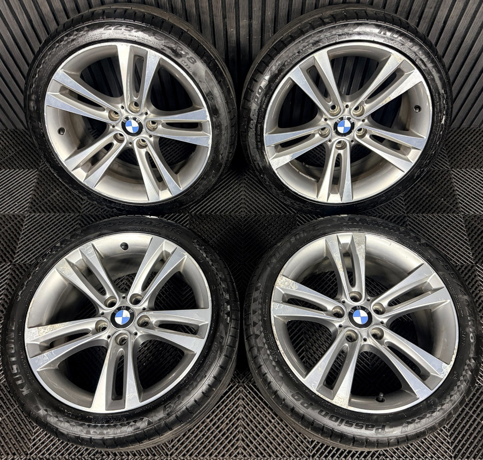 18" Bmw 3 Series 397 Sport F30 F31 F32 F36 E90 E92 Alloy Tyres Wheels Genuine