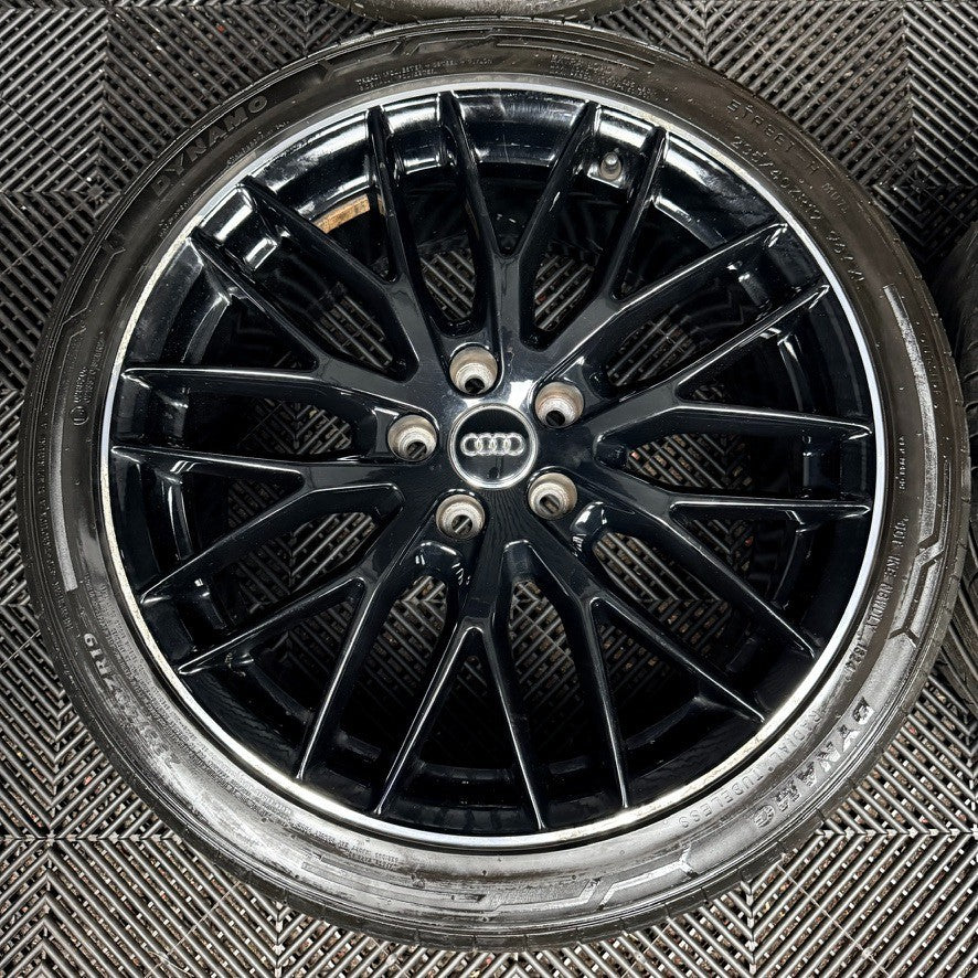 19'' Audi Q2 Black Edition  Alloy Wheels Tyres Alloys 81A601025AB Genuine