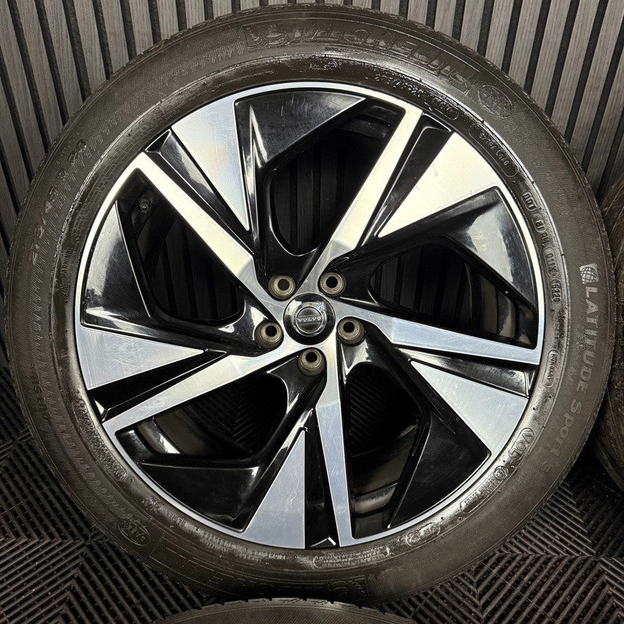 20" GENUINE VOLVO XC90 R DESIGN 5 SPOKE ALLOY WHEELS TYRES ALLOYS 5X108 32209411