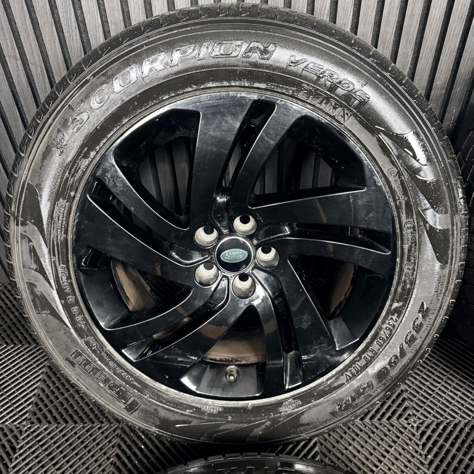 18'' Range Rover Evoque Black Discovery Sport Land Alloy Wheels Tyres Genuine