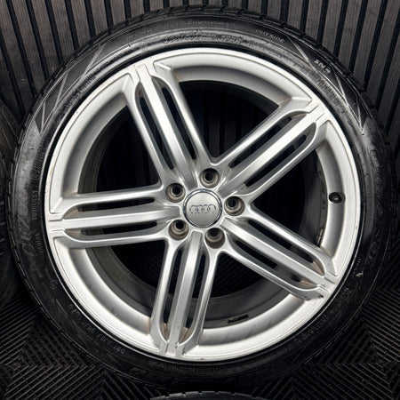 19'' Audi Q3 S Line 5 Triple Segment Wheels Tyres Alloys 8U0601025AC Genuine