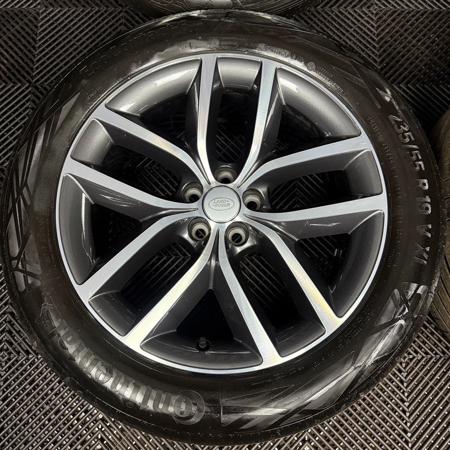 19'' GENUINE RANGE ROVER EVOQUE DISCOVERY SPORT LAND ALLOY WHEELS TYRES R8D2-GA