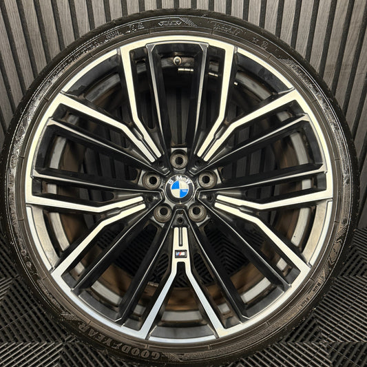 1X 20'' GENUINE BMW 5 SERIES 846 M G30 G31 SPORT ALLOY WHEEL REAR 8747237
