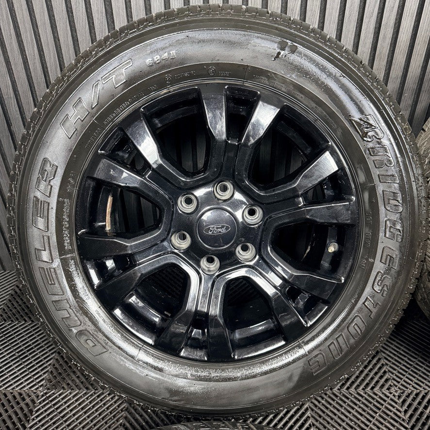 18'' Ford Ranger Black DC Wildtrak Alloy Wheels Tyres Alloys Genuine