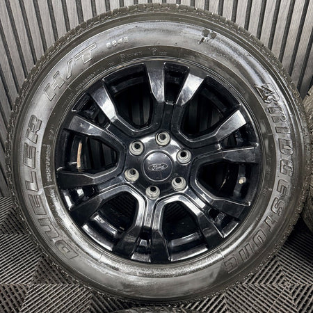 18'' Ford Ranger Black DC Wildtrak Alloy Wheels Tyres Alloys Genuine