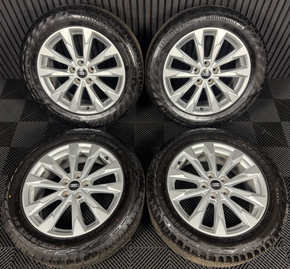 18'' GENUINE AUDI Q3 10 SPOKE ALLOY WHEELS TYRE ALLOYS 83A601025G