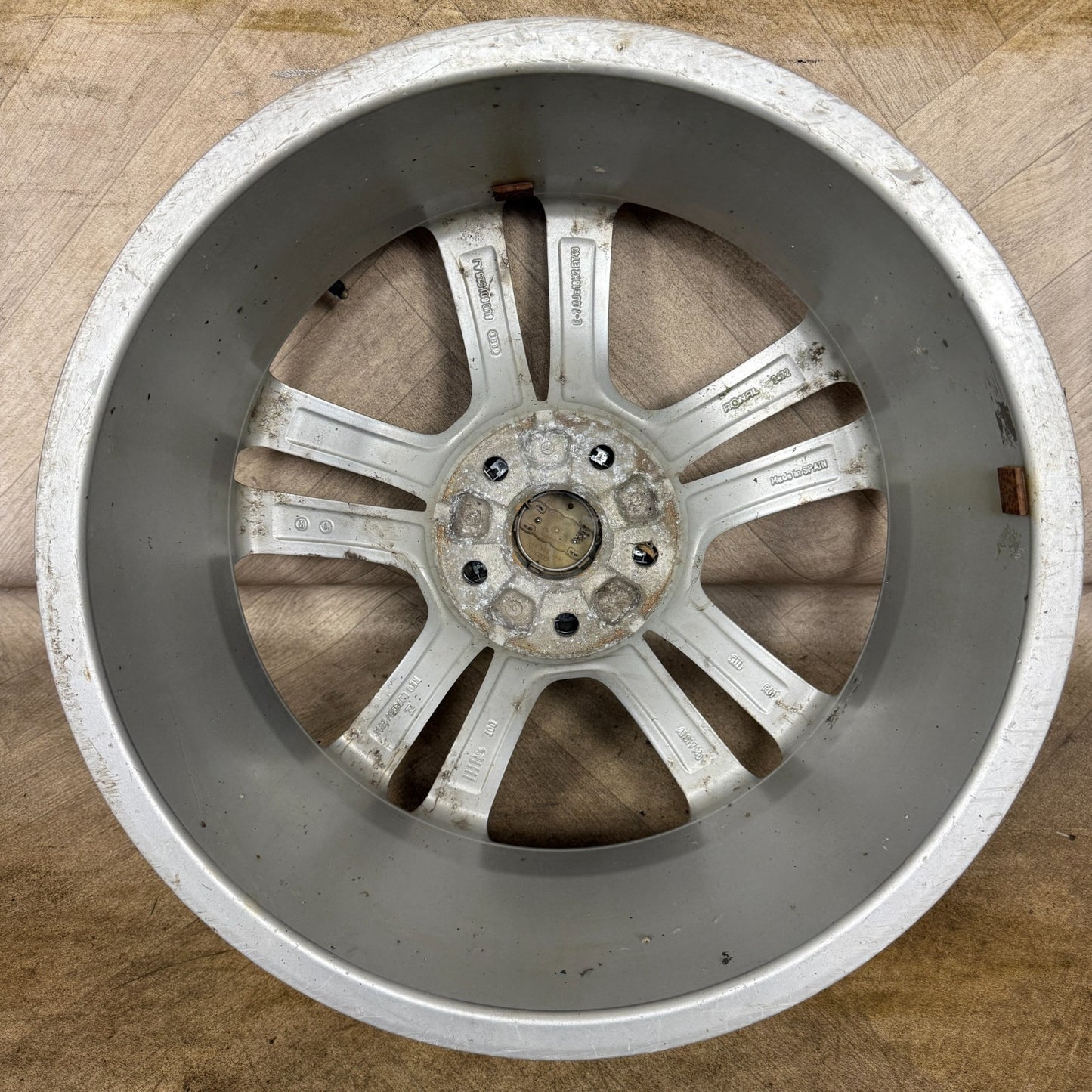 1X 18'' GENUINE AUDI Q3 S LINE ALLOY WHEELS SINGLE SPARE 8U061025AJ