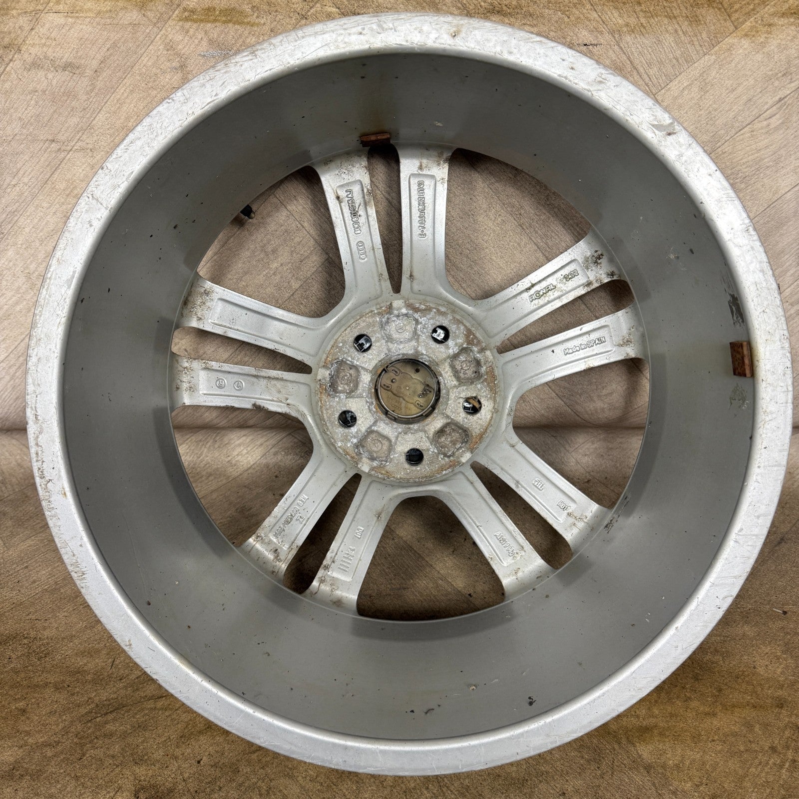 1X 18'' GENUINE AUDI Q3 S LINE ALLOY WHEELS SINGLE SPARE 8U061025AJ