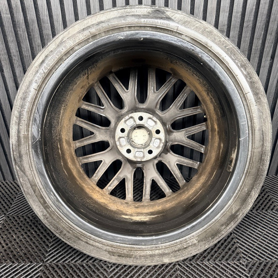 1X 19'' Audi A5 S5 S Line Multispoke Black Alloy Wheel Spare 8T0601025DC Genuine