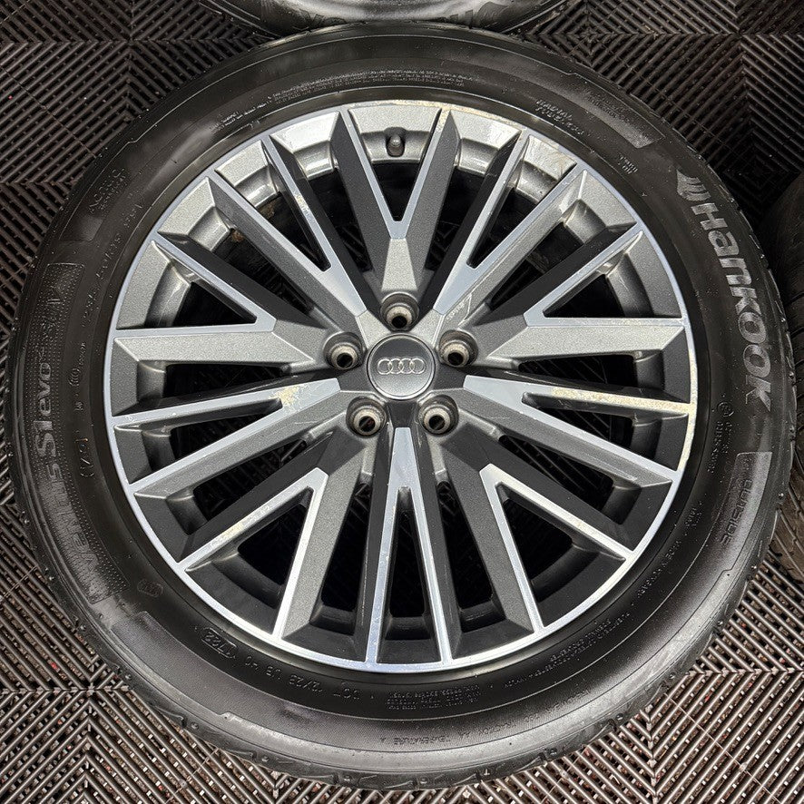 19'' GENUINE AUDI Q3 S LINE MULTISPOKE DC ALLOY WHEELS TYRE ALLOYS 83A601025L