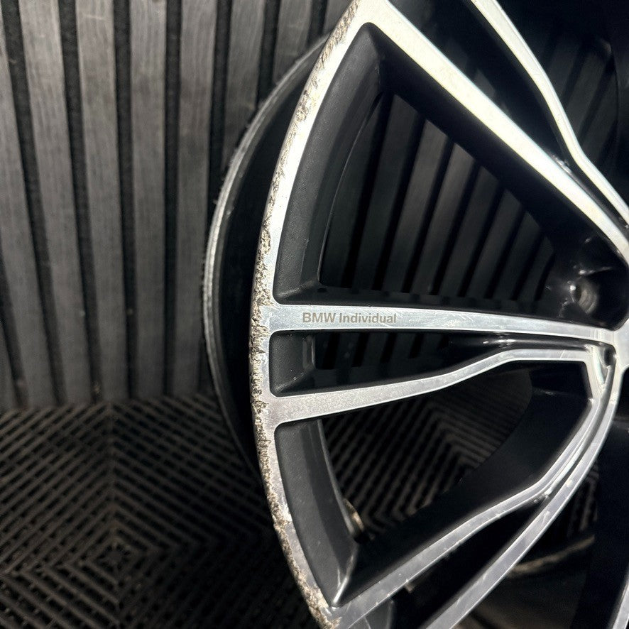 1X 21'' BMW X3 X4 G01 G02 726 M Sport Alloy Wheel Front 8043670 Genuine
