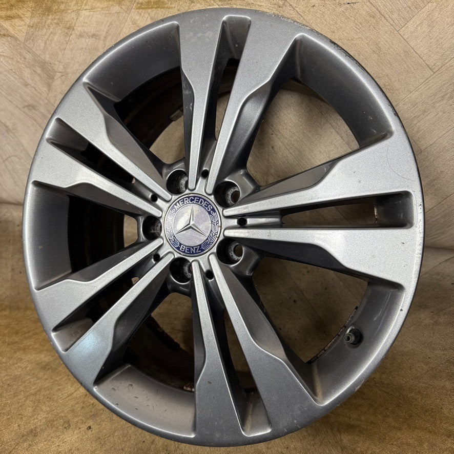 1X 18" GENUINE MERCEDES A B CLASS CLA SPORT ALLOY WHEELS W246 W176 A2464010400