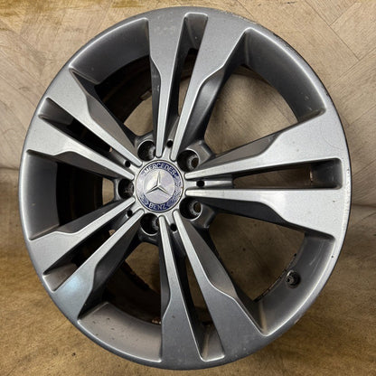 1X 18" GENUINE MERCEDES A B CLASS CLA SPORT ALLOY WHEELS W246 W176 A2464010400