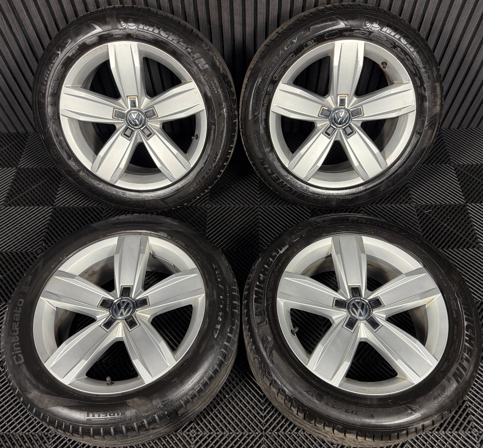 17'' GENUINE VW PASSAT ISTANBUL B8 ALLOY WHEELS TYRES ALLOYS 3G0601025E