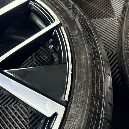 20" VW Tiguan Tayron R Line Leeds Black DC Wheels Tyre Alloys 571601025F Genuine