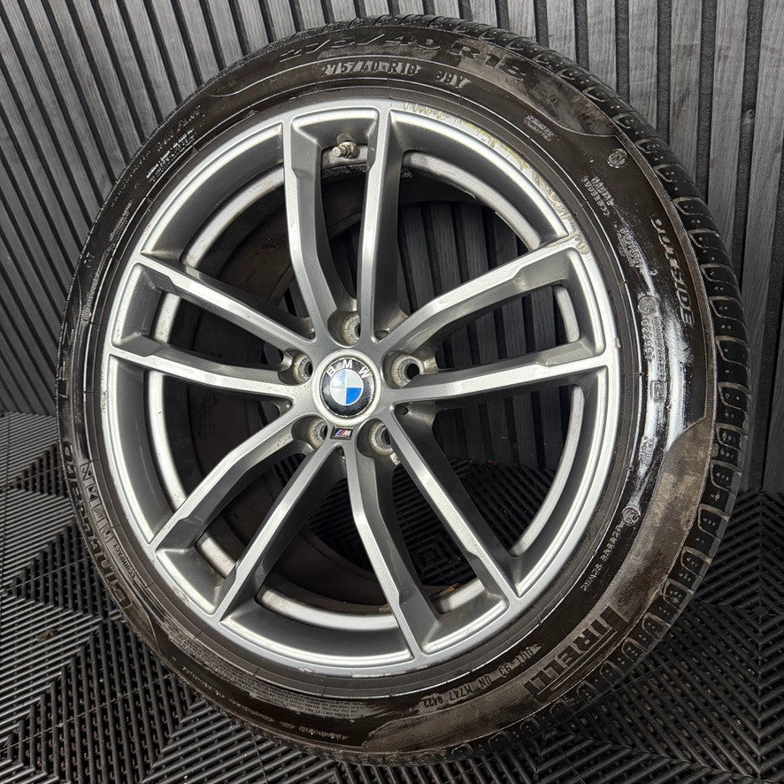1X 18'' GENUINE BMW 5 SERIES 662 M G30 G31 SPORT ALLOY WHEEL REAR 8093406