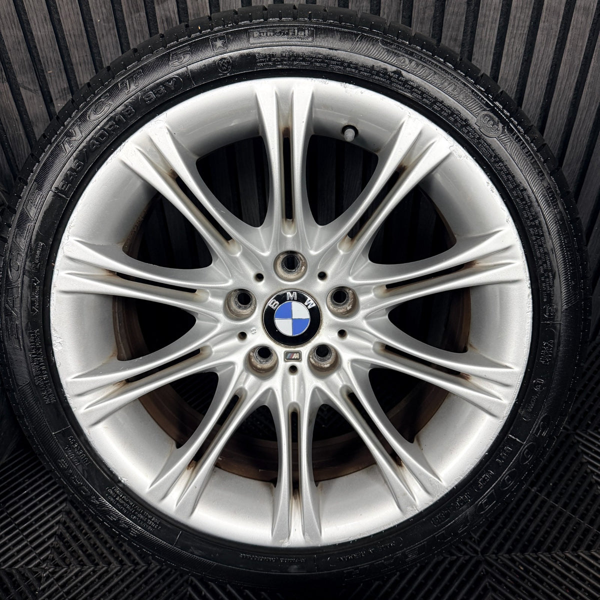 18" BMW 5 Series 135M 135 MV2 E60 E61 Alloy Wheel Tyres 8036947 Genuine