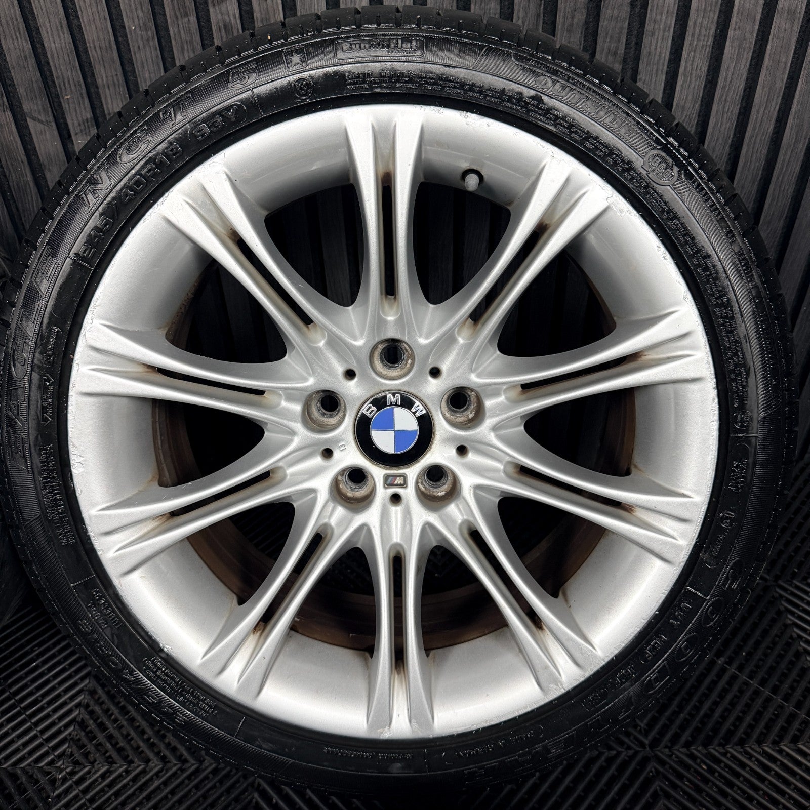 18" BMW 5 Series 135M 135 MV2 E60 E61 Alloy Wheel Tyres 8036947 Genuine