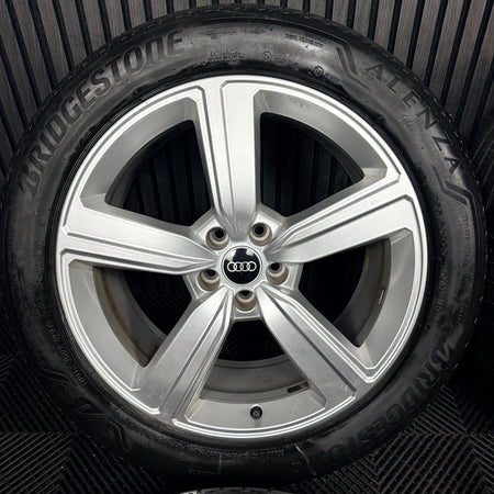 20'' Audi E-Tron Etron 5 Spoke Cut Alloy Wheels Tyres 4KE601025S Genuine