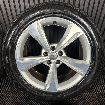 19'' GENUINE AUDI Q5 5 SPOKE S LINE ALLOY WHEEL TYRES 5X112 SPEEDLINE 80A601025E