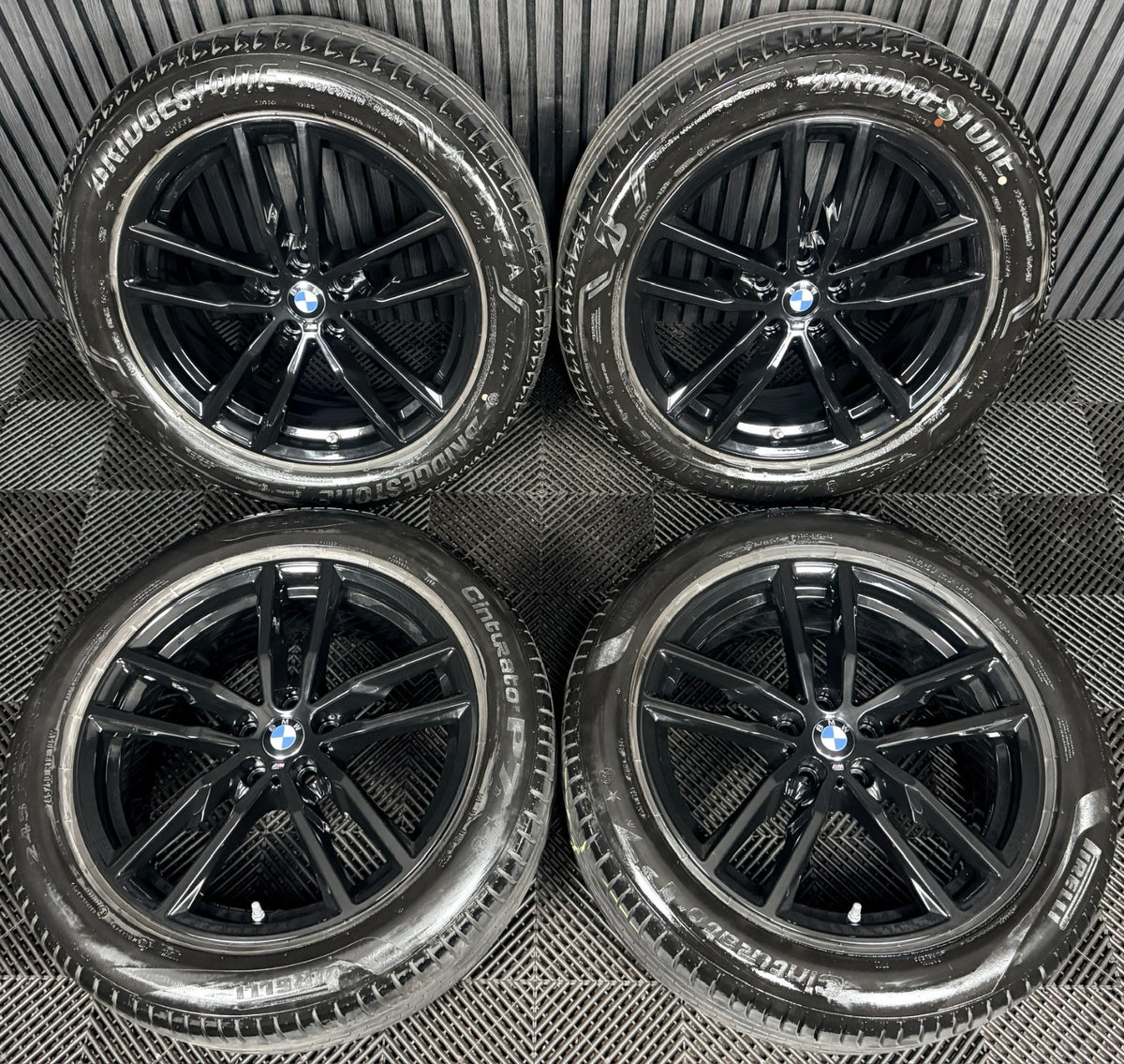 19'' BMW X3 X4 G01 G02 698 Black M Sport Wheels Tyres Alloys 8010267 Genuine