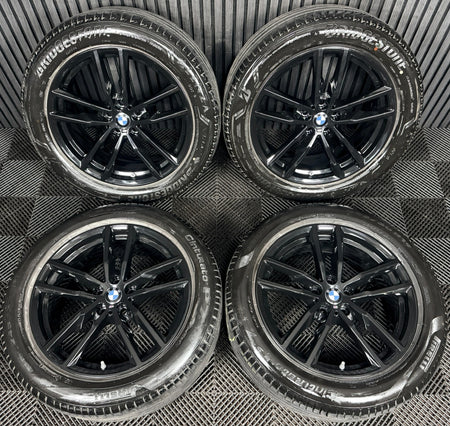 19'' BMW X3 X4 G01 G02 698 Black M Sport Wheels Tyres Alloys 8010267 Genuine