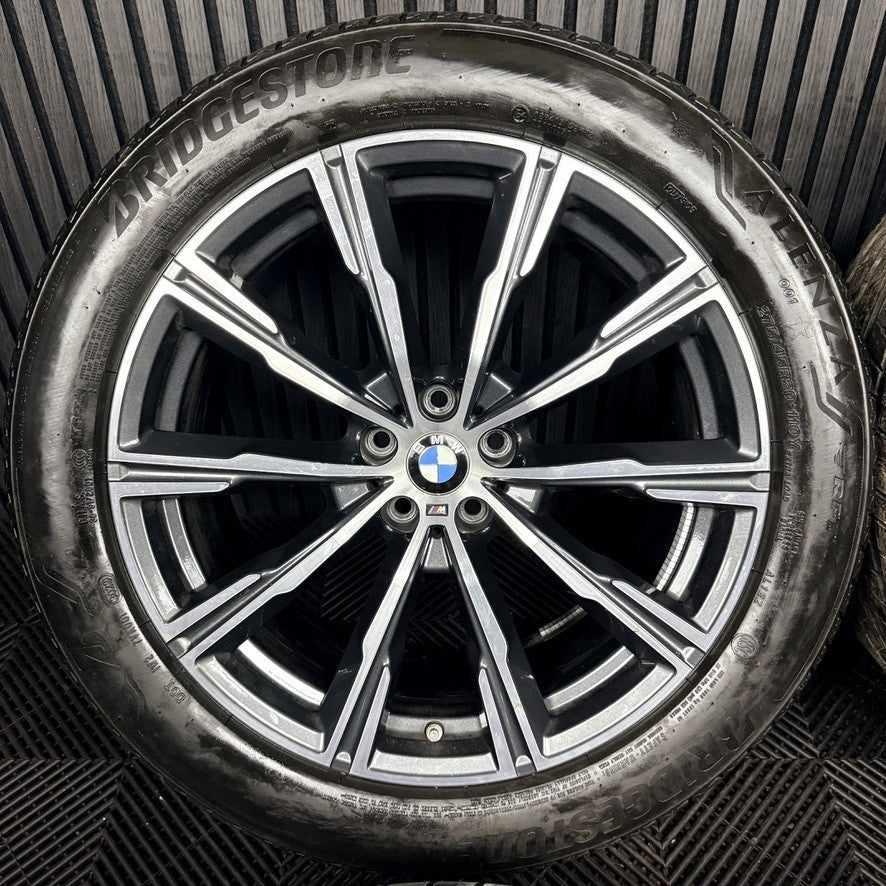 20'' BMW X5 X6 G05 G06 740M Sport Alloys Wheels Alloys Tyres Genuine