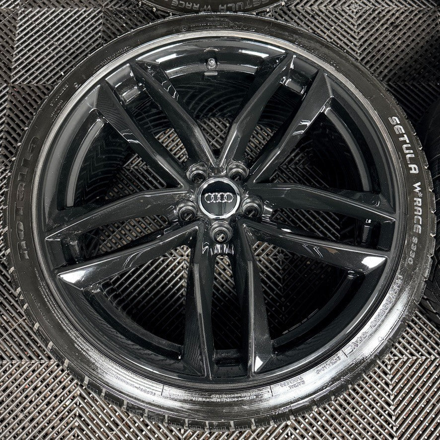 20'' Audi A6 C7 S Line Black Edition Alloy Wheel Winter Tyres 4G9601025M Genuine