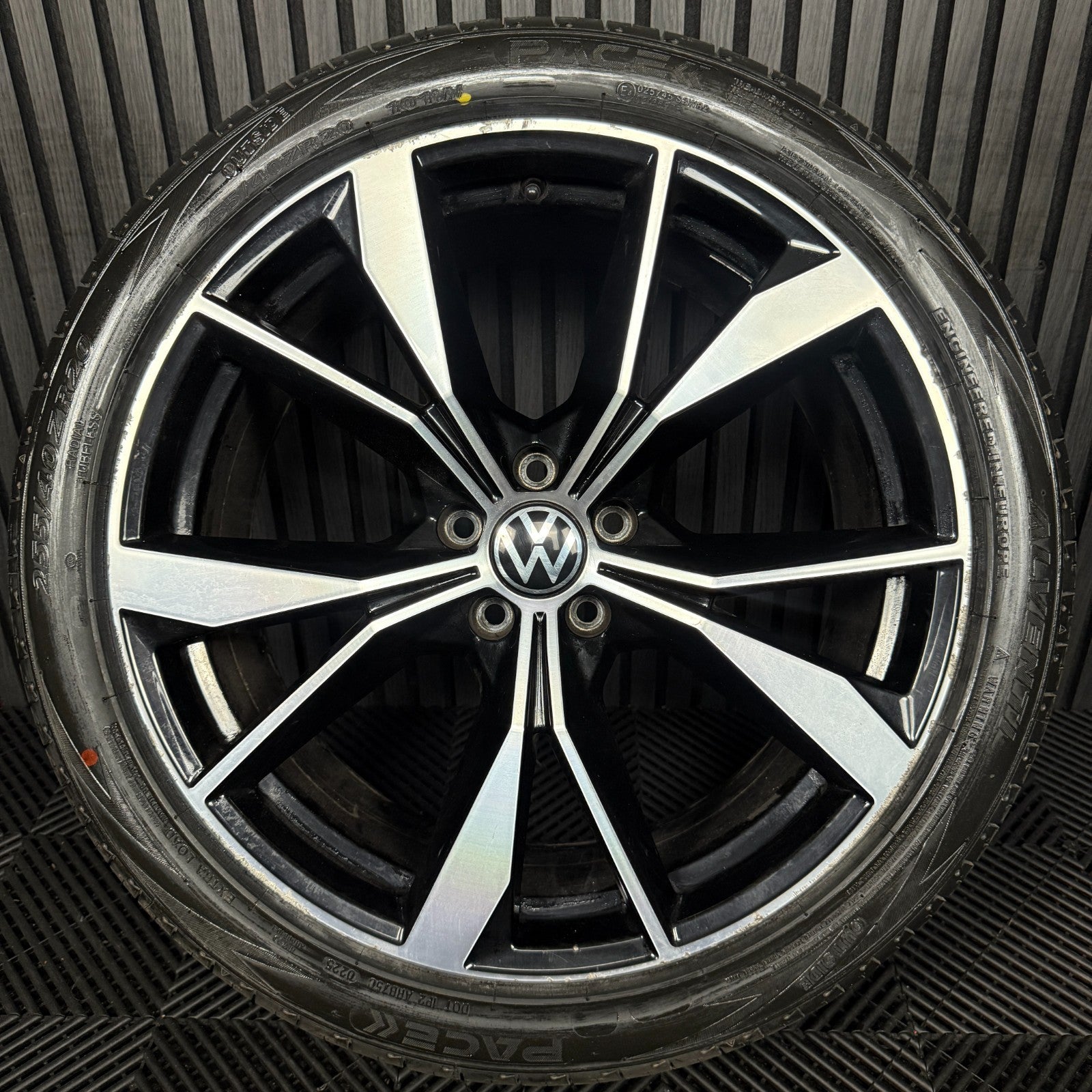 1X 20'' GENUINE VW TIGUAN MISANO R LINE 5NA601025AH DC ALLOY TYRE WHEEL SINGLE