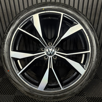 1X 20'' GENUINE VW TIGUAN MISANO R LINE 5NA601025AH DC ALLOY TYRE WHEEL SINGLE