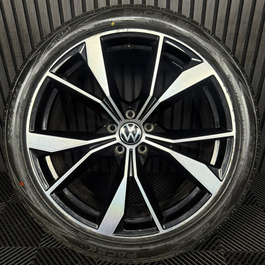 1X 20'' GENUINE VW TIGUAN MISANO R LINE 5NA601025AH DC ALLOY TYRE WHEEL SINGLE