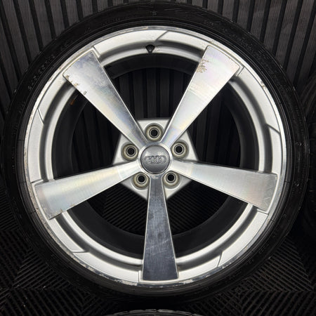 19'' GENUINE AUDI TT S LINE MK3 MK2 TTS ALLOY WHEELS ALLOYS TYRES 8S0601025AQ