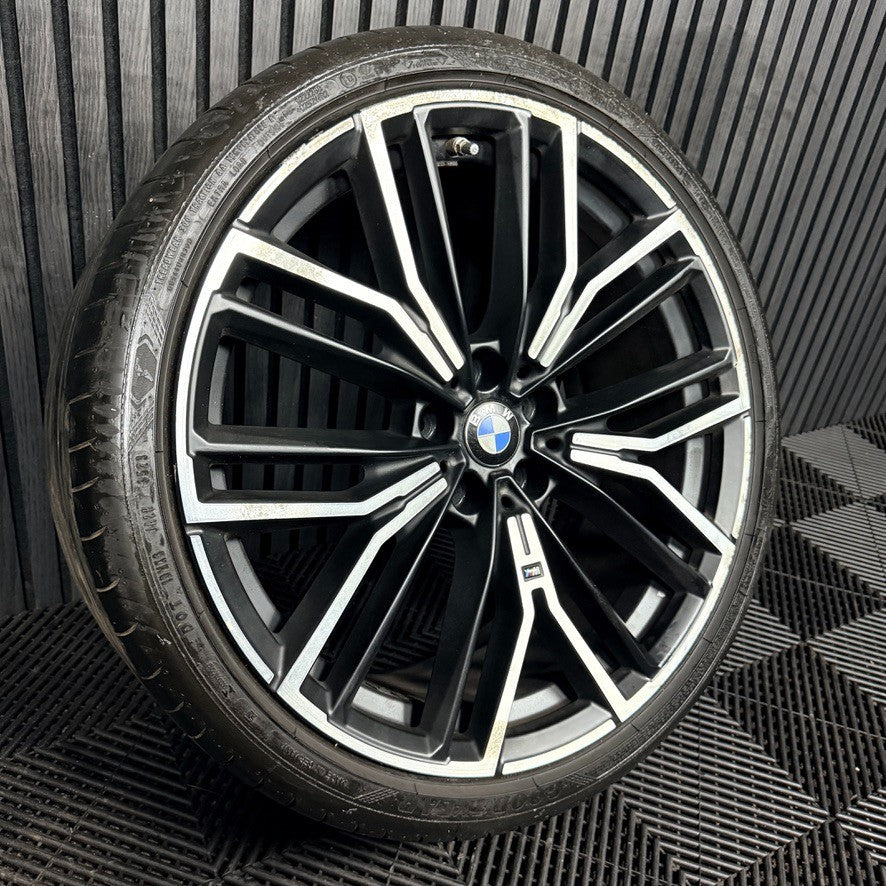 1X 20'' BMW 5 Series 846 M G30 G31 Sport Alloy Wheel Rear 8747237 Genuine
