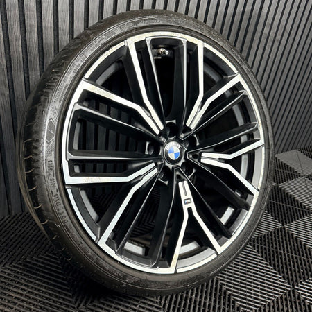 1X 20'' BMW 5 Series 846 M G30 G31 Sport Alloy Wheel Rear 8747237 Genuine