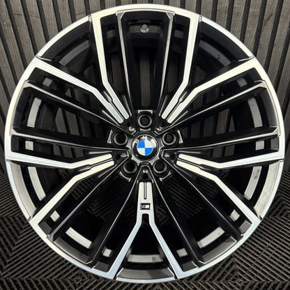 1X 20'' GENUINE BMW 5 SERIES 846 M G30 G31 SPORT ALLOY WHEEL FRONT 8747236