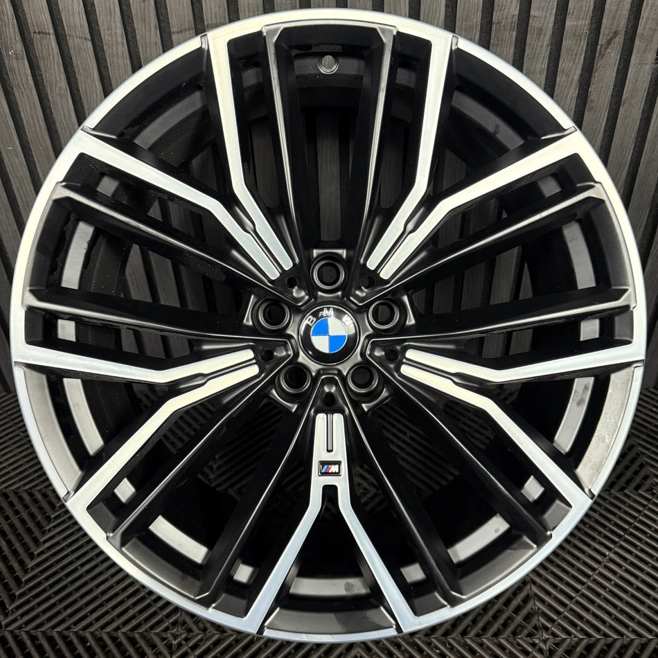 1X 20'' GENUINE BMW 5 SERIES 846 M G30 G31 SPORT ALLOY WHEEL FRONT 8747236