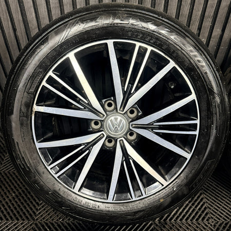 16'' VW Golf Mk7 Linas Mk8 Mk6 Alloy Wheels Tyres Alloys 5G0601025CD Genuine