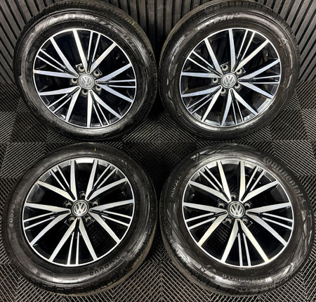16'' VW Golf Mk7 Linas Mk8 Mk6 Alloy Wheels Tyres Alloys 5G0601025CD Genuine