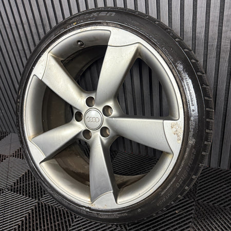 1X 20'' GENUINE AUDI A6 S LINE C7 ROTOR BLACK EDITION WHEEL ALLOY 4G9601025BP